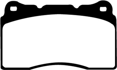 EBC DP21210 Greenstuff 2000 Front Brake Pads, Acura TL 3.2 (Manual)(Brembo) 2004-2008