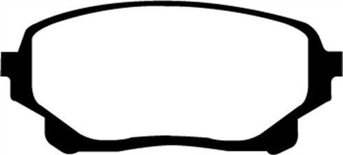EBC DP61756 Greenstuff 6000 Elite Front Brake Pads, Suzuki XL-7 2.7 2005-2006