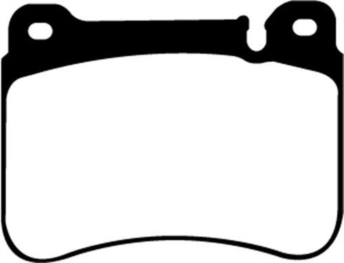 EBC DP21590 Greenstuff 2000 Front Brake Pads, Mercedes-Benz C230 (W203) 2.5 Sport Sedan 2005-2007