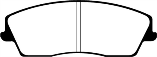 EBC DP21723 Greenstuff 2000 Front Brake Pads, Chrysler 300 2.7 2005-2009