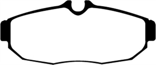EBC DP21741 Greenstuff 2000 Rear Brake Pads, Ford Mustang 4.0 2005-2010
