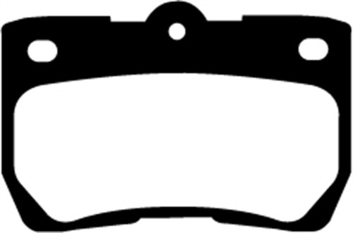 EBC DP21586 Greenstuff 2000 Rear Brake Pads, Lexus GS300 3.0 2006-2007