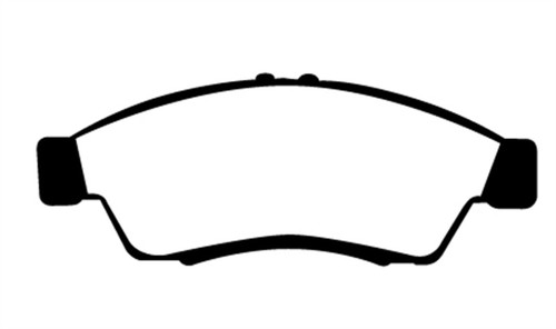 EBC DP21390 Greenstuff 2000 Front Brake Pads, Suzuki Aerio 2.3 2006-2007