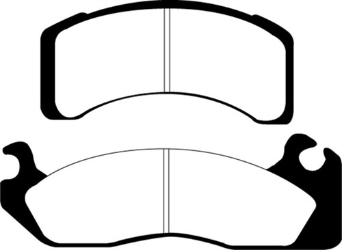 EBC DP21159 Greenstuff 2000 Front Brake Pads, Ford Fairmont 2.3 1984