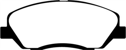 EBC DP61783 Greenstuff 6000 Elite Front Brake Pads, Hyundai Entourage 3.8 2006-2009