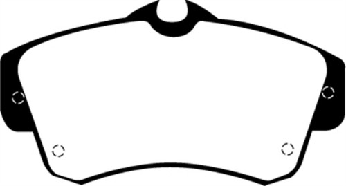 EBC DP21357 Greenstuff 2000 Front Brake Pads, Chrysler PT Cruiser 2.4 2000-2011