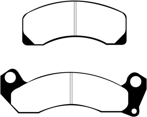 EBC DP21166 Greenstuff 2000 Front Brake Pads, Ford Country Squire 5.0 1987-1991