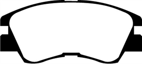 EBC DP6716 Greenstuff 6000 Elite Front Brake Pads, Mitsubishi Montero 2.6 1988-1991