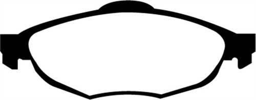 EBC DP21611 Greenstuff 2000 Front Brake Pads, Chrysler Sebring Sedan 2.4 2001-2006