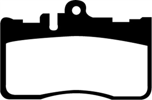 EBC DP21622 Greenstuff 2000 Front Brake Pads, Lexus LS430 4.3 2001-2006