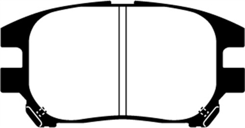EBC DP61658 Greenstuff 6000 Elite Front Brake Pads, Lexus RX300 3.0 2WD 2002-2003