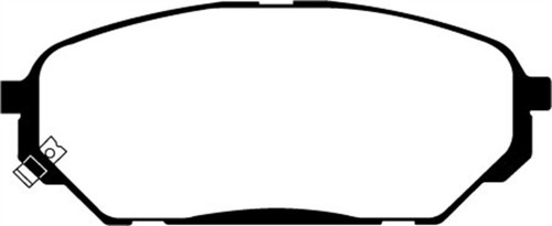 EBC DP61813 Greenstuff 6000 Elite Front Brake Pads, Hyundai Veracruz 3.8 2007-2012