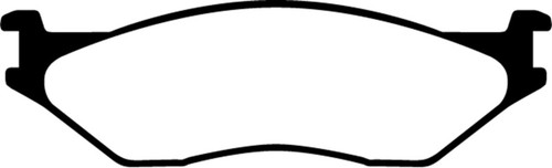 EBC DP61653 Greenstuff 6000 Elite Front Brake Pads, Ford Econoline E550 2002-2005