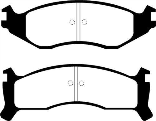 EBC DP41249R Yellowstuff Front Brake Pads, Chrysler Fifth Avenue 3.8 1991-1993