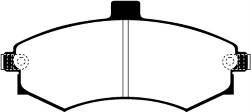 EBC 02-06 Hyundai Elantra 2.0 Ultimax2 Front Brake Pads
