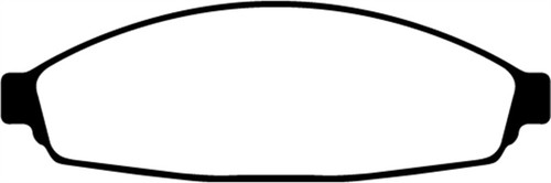 EBC DP21676 Greenstuff 2000 Front Brake Pads, Ford Crown Victoria 4.6 2003+