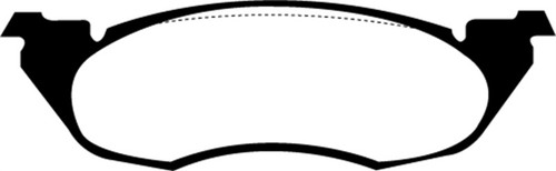EBC DP41632R Yellowstuff Front Brake Pads, Dodge Dakota 2WD 2.5 1991-1996