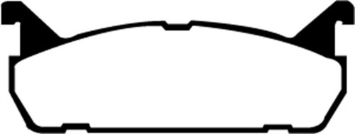 EBC DP2828 Greenstuff 2000 Rear Brake Pads, Ford Escort 1.8 1991-1996