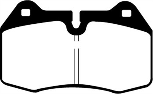 EBC DP21644 Greenstuff 2000 Front Brake Pads, Infiniti G35 3.5 (Manual) (Brembo) 2003-2004