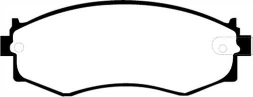 EBC DP2792 Greenstuff 2000 Front Brake Pads, Infiniti G20 2.0 1991-1997