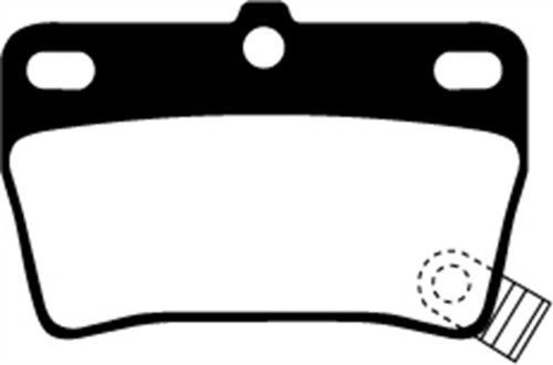 EBC DP61403 Greenstuff 6000 Elite Rear Brake Pads, Toyota RAV 4 2.4 2003-2005