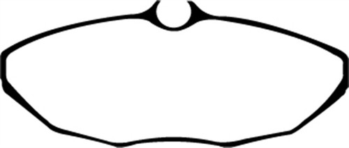 EBC DP41221/2R Yellowstuff Rear Brake Pads, Jaguar XJ8 4.2 VP 2003-2006