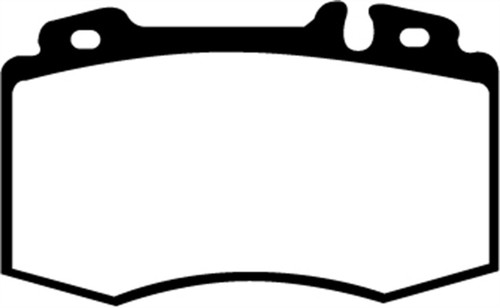 EBC DP21363 Greenstuff 2000 Front Brake Pads, Mercedes-Benz C230 (W203) 2.5 Sport Sedan 2004