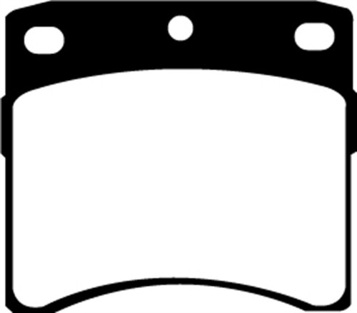 EBC DP6939 Greenstuff 6000 Elite Front Brake Pads, Volkswagen Eurovan 2.5 Vented Rotors 1993-1996
