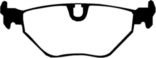 EBC DP3690/2C Redstuff Ceramic Rear Brake Pads, Aston Martin DB7 3.2 Supercharged 1993-1997