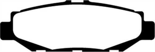 EBC DP2848 Greenstuff 2000 Rear Brake Pads, Lexus GS300 3.0 1993-1997