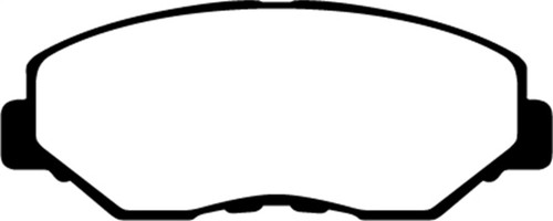 EBC DP41655R Yellowstuff Front Brake Pads, Acura ILX 1.5 Hybrid 2013-2015