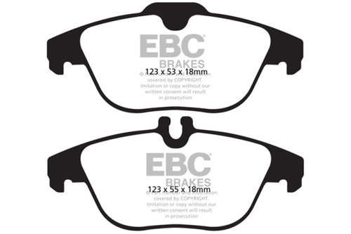 EBC DP62012 Greenstuff 6000 Elite Rear Brake Pads, Mercedes-Benz GLK250 2.1 Twin TD 2013-2016