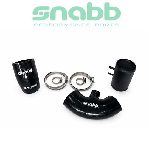 Turbo Intake Pipe w/ Black Silicone, S60R/V70R PFA-0407RS