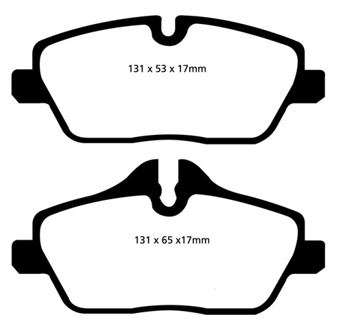 EBC DP32056C Redstuff Ceramic Front Brake Pads, Mini Hardtop 1.5 Turbo Cooper 2014+