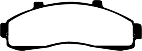 EBC DP61199 Greenstuff 6000 Elite Front Brake Pads, Ford Explorer 4.0 2WD 1995-2001