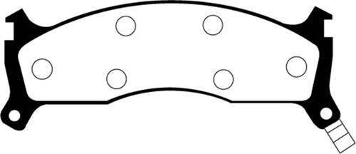 EBC DP61073 Greenstuff 6000 Elite Front Brake Pads, Kia Sportage 2.0 1995-1997