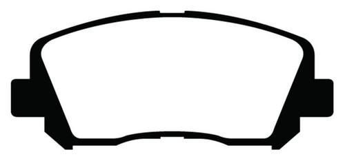 EBC DP23007 Greenstuff 2000 Front Brake Pads, Chrysler 200 2.4 2015+
