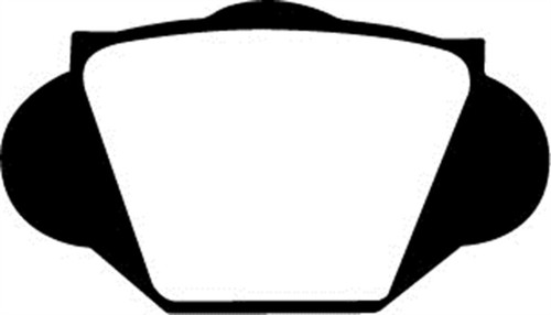 EBC DP2109 Greenstuff 2000 Front Brake Pads, Mg MGA 1.6 1959-1962