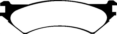 EBC DP61787 Greenstuff 6000 Elite Rear Brake Pads, Ford Econoline E250 4.2 (4 Wheel ABS) 1997-2000