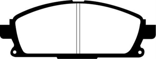 EBC DP21247 Greenstuff 2000 Front Brake Pads, Infiniti Q45 4.1 1997-2000