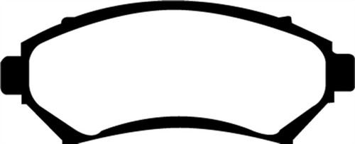 EBC DP21100 Greenstuff 2000 Front Brake Pads, Buick Century 3.1 1997-2003