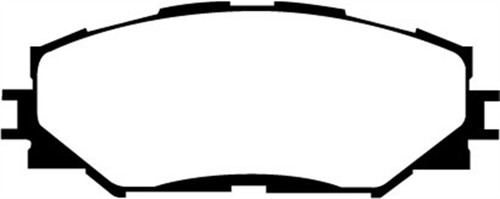 EBC DP31791C Redstuff Ceramic Front Brake Pads, Lexus HS250h 2.4 Hybrid 2010-2012