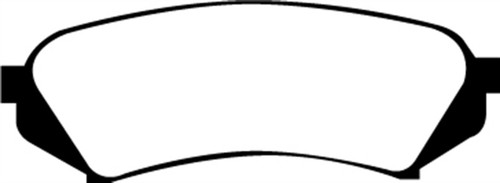 EBC DP61282 Greenstuff 6000 Elite Rear Brake Pads, Lexus LX470 4.7 1998-2007