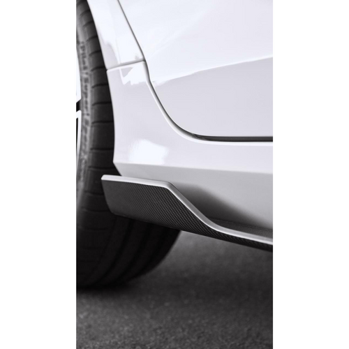 Genuine Volvo Carbon Fiber Side Skirt Lip Spoiler, Left, S60/V60 Polestar MY2018