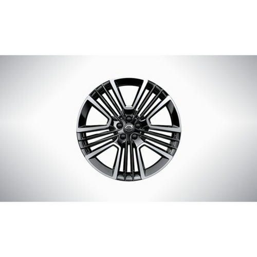 Volvo Genuine Wheels 31470380 21x8 5-Triple Open Spoke Black Diamond Cut Alloy Wheel