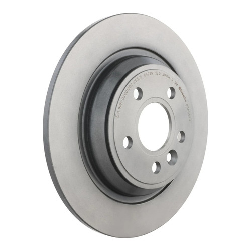 Brembo 08A537.11 Brembo 302mm Solid Rear Brake Rotor, Volvo S60/V60/S80, V70/XC70