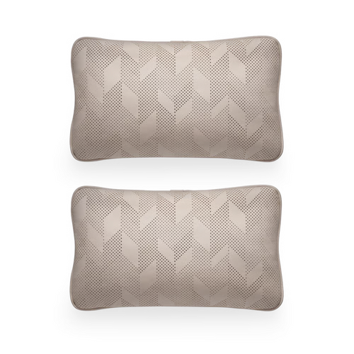 Genuine Polestar Rear Backrest Pillow, Jupiter Perforated Nappa Leather
