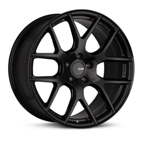 Enkei XM-6 17x7.5 5x114.3 40mm Offset 64.1mm Bore Gloss Black Wheel (MOQ 40)