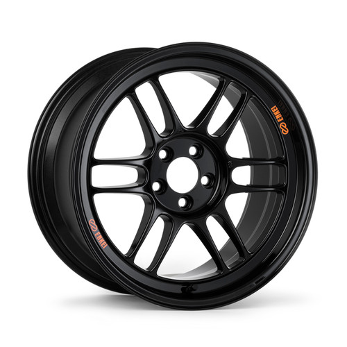 Enkei RPF1 17x9 5x100 35mm Offset F1 Gloss Black Wheel