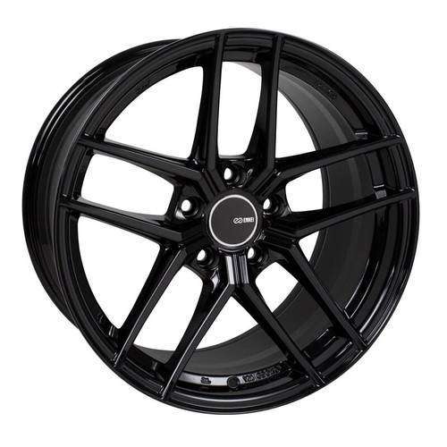 Enkei TY5 19x8.5 5x112 42mm Offset 72.6mm Bore Black Wheel
